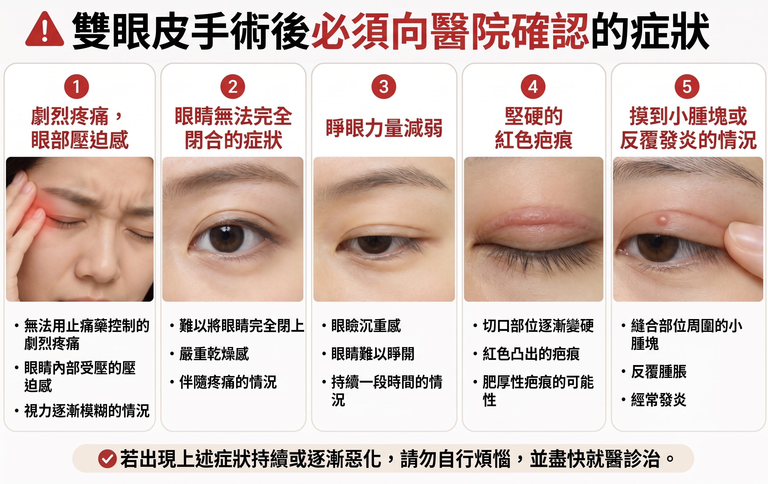 雙眼皮手術後腫脹、瘀青、不對稱是正常恢復還是副作用？1mm整形外科 사진 4