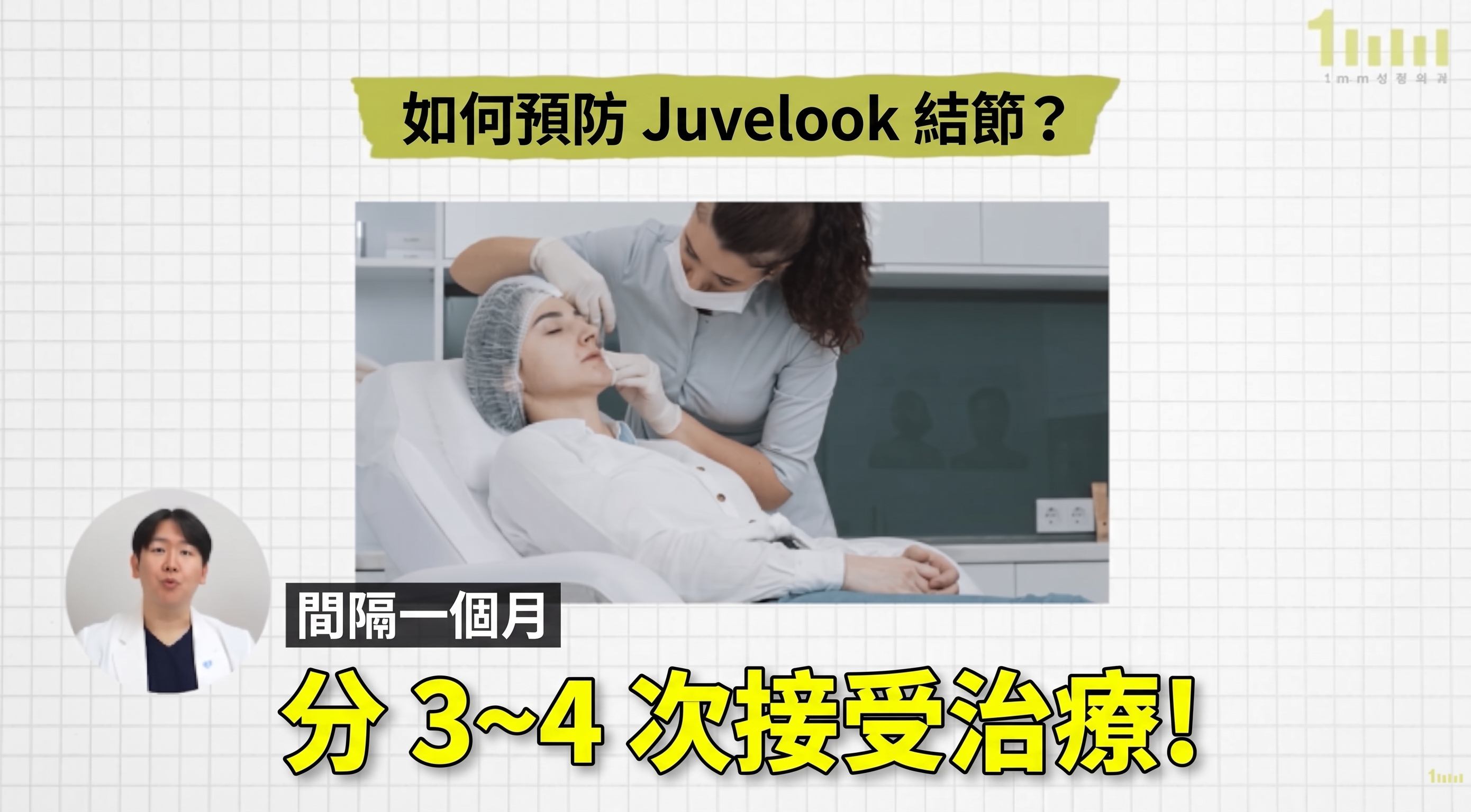 舒顏萃結節預防方法？1mm(一毫米)整形外科 사진 8